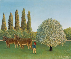 Reprodukcja obrazu Meadowland - Henri Rousseau
