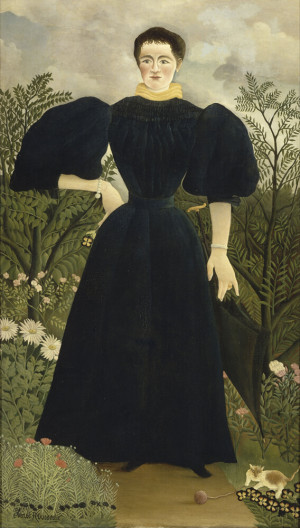 Reprodukcja Portrait of Madame M - Henri Rousseau
