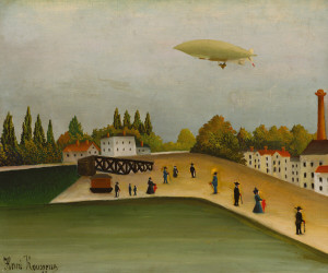 Reprodukcja Quai d Ivry, Henri Rousseau