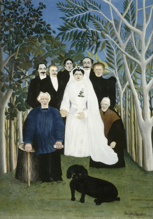 Reprodukcja The Wedding Party - Henri Rousseau