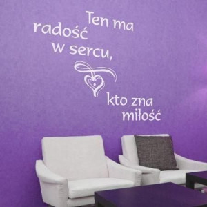 Naklejka sentencja 1250
