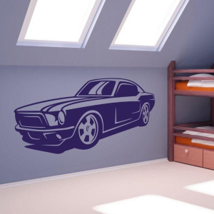 Naklejka ścienna Mustang 02