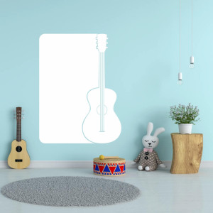 Tablica suchościeralna gitara 301