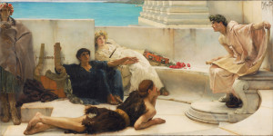 Reprodukcja A Reading from Homer - Lawrence Alma-Tadema