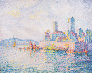 Reprodukcja obrazu Antibes, die Turme - Paul Signac