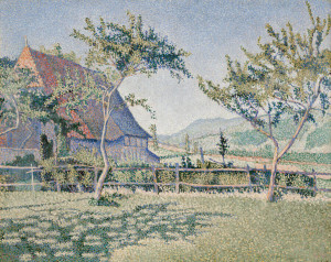 Reprodukcja obrazu Comblat-le-Château, the Meadow - Paul Signac