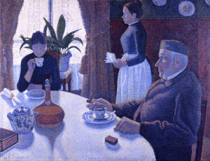 Reprodukcja obrazu Breakfast - Paul Signac