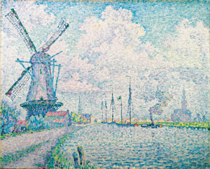 Reprodukcja Canal of Overschie, Paul Signac