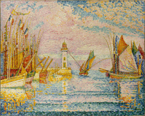 Reprodukcja Lighthouse at Groix, Paul Signac