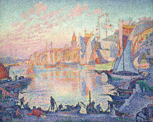 Reprodukcja obrazu The Port of Saint-Tropez - Paul Signac