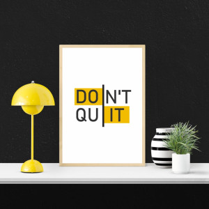 Plakat Do it 033