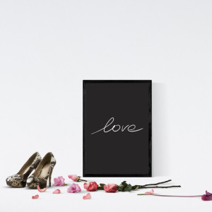 Plakat Love 025