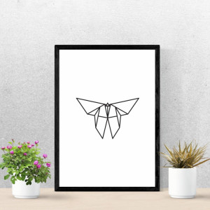Plakat motyl 073