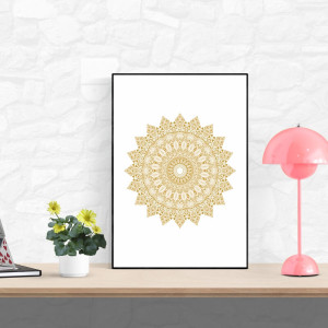 Plakat mandala 203