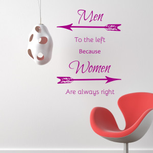 Naklejka na ścianę men women 2497