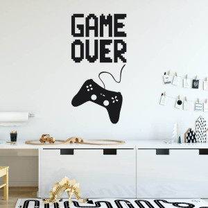 Szablon malarski dla dzieci game over 2495
