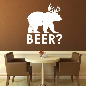 Naklejka na ścianę Beer 2503