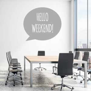 Szablon malarski Hello weekend! 2515
