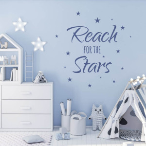 Szablon na ścianę Reach for the stars 2505