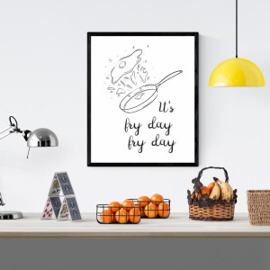 Plakat It's fry day 253