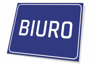 Tabliczka Biuro