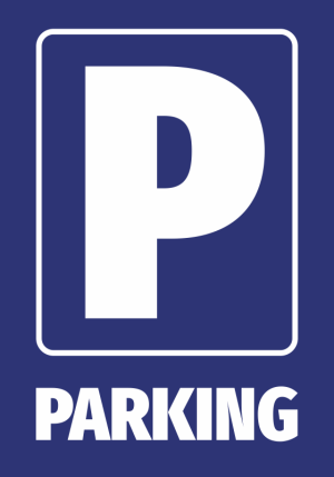Naklejka BHP Parking