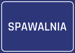 Naklejka BHP Spawalnia