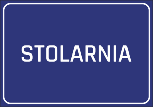 Naklejka BHP Stolarnia