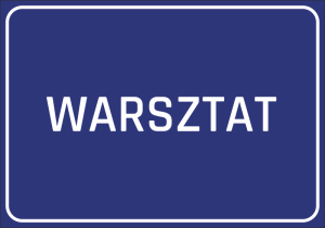 Naklejka BHP Warsztat