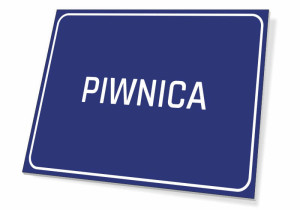 Tabliczka Piwnica