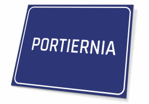 Tabliczka Portiernia