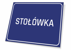 Tabliczka Stołówka BHP
