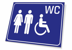 Tabliczka WC T236