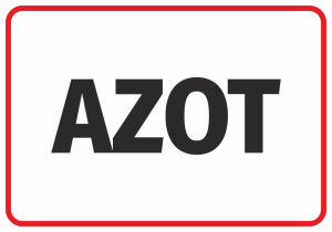 Naklejka BHP Azot