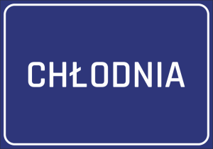 Naklejka BHP Chłodnia