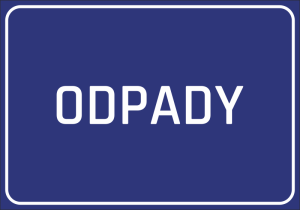 Naklejka BHP Odpady N294