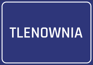 Naklejka BHP Tlenownia
