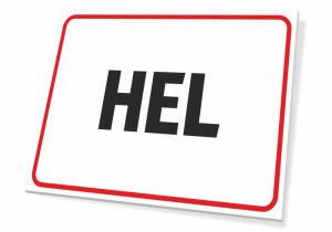 Tabliczka BHP Hel