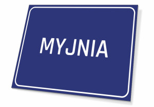 Tabliczka Myjnia BHP