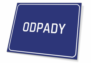 Tabliczka T294 - Odpady