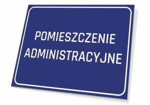 Tabliczka Pomieszczenie administracyjne