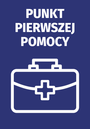 Naklejka Punkt pierwszej pomocy N517