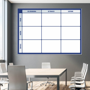 Lean Kanban tablica suchościeralna 116