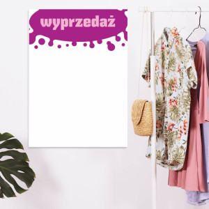 Tablica suchościeralna 023 - wyprzedaż
