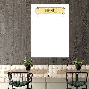 Tablica suchościeralna 029 menu
