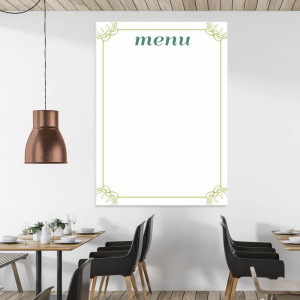 Tablica suchościeralna 030 menu
