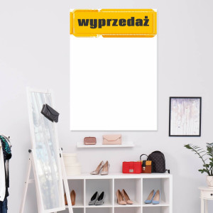 Tablica suchościeralna magnetyczna 024 - wyprzedaż