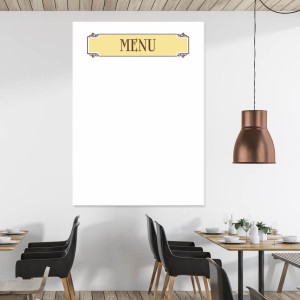 Tablica suchościeralna magnetyczna 029 menu