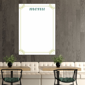 Tablica suchościeralna magnetyczna 030 menu