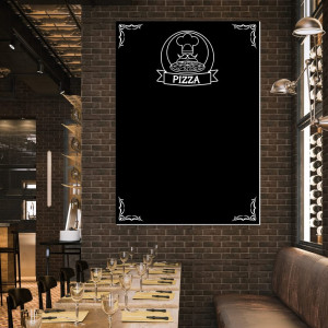 Tablica kredowa z nadrukiem pizza 084